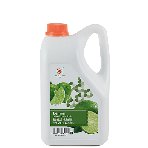 檸檬調味糖漿包裝