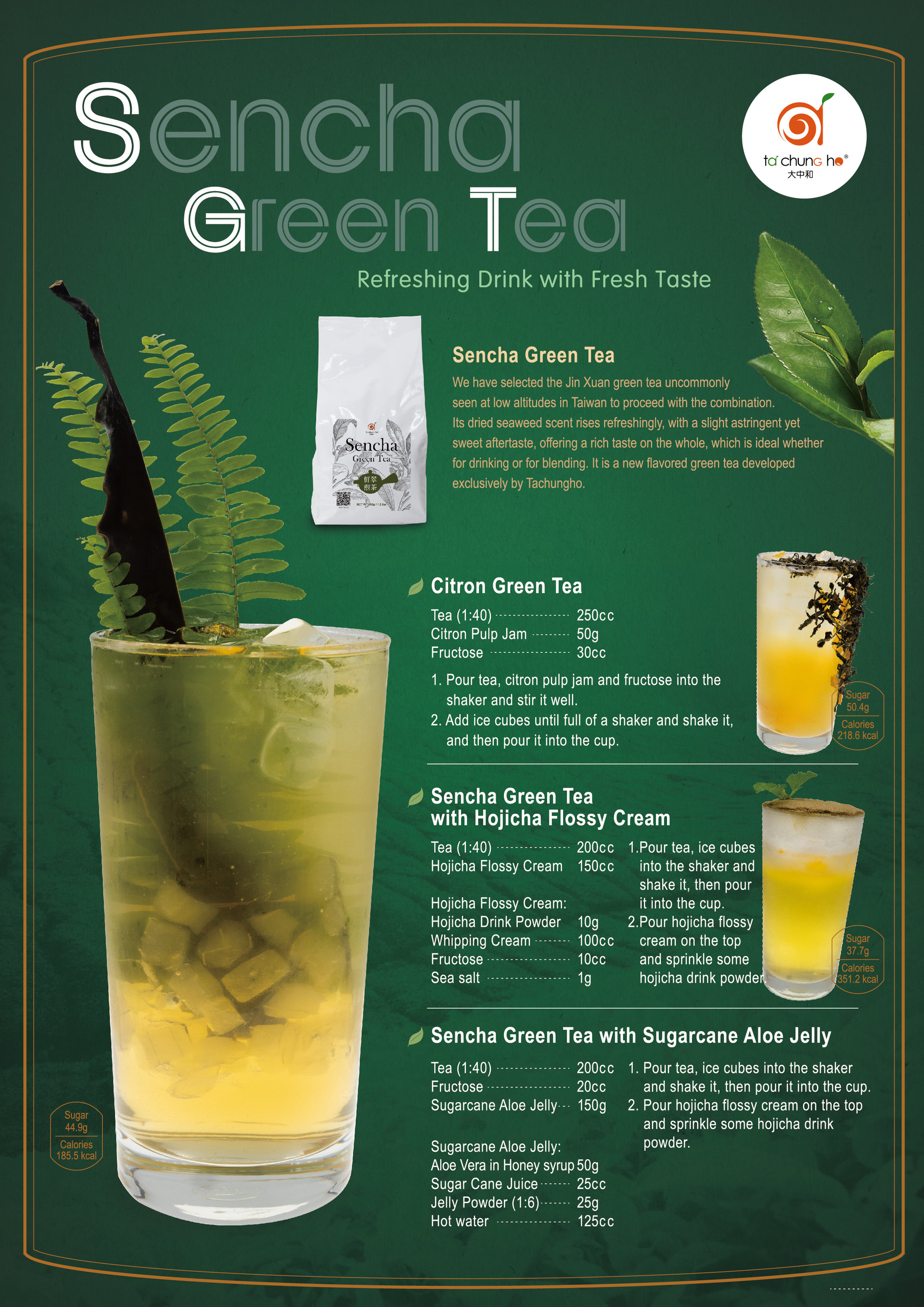 Sencha Green Tea Blends
