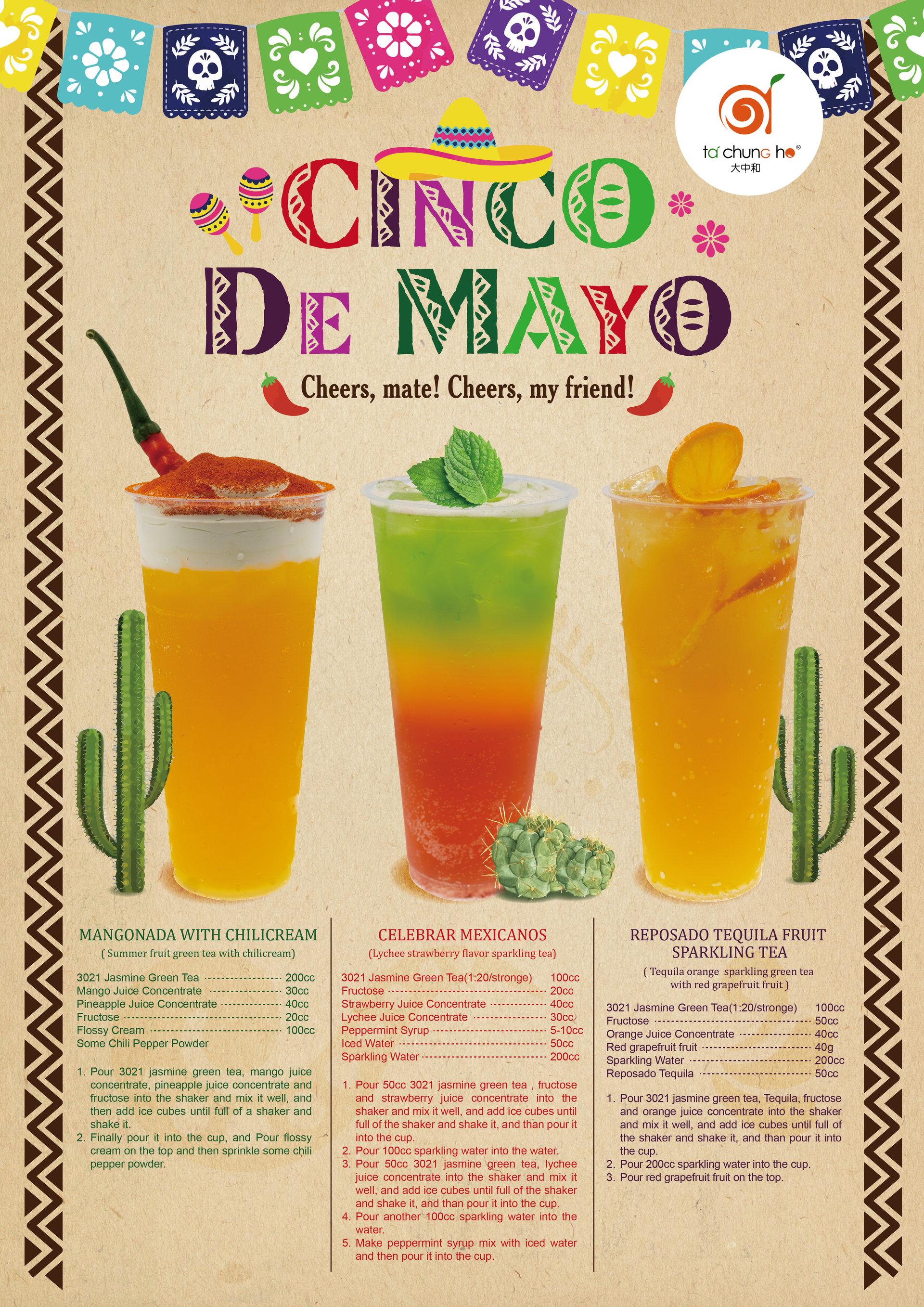 Cinco de Mayo Inspired Drinks