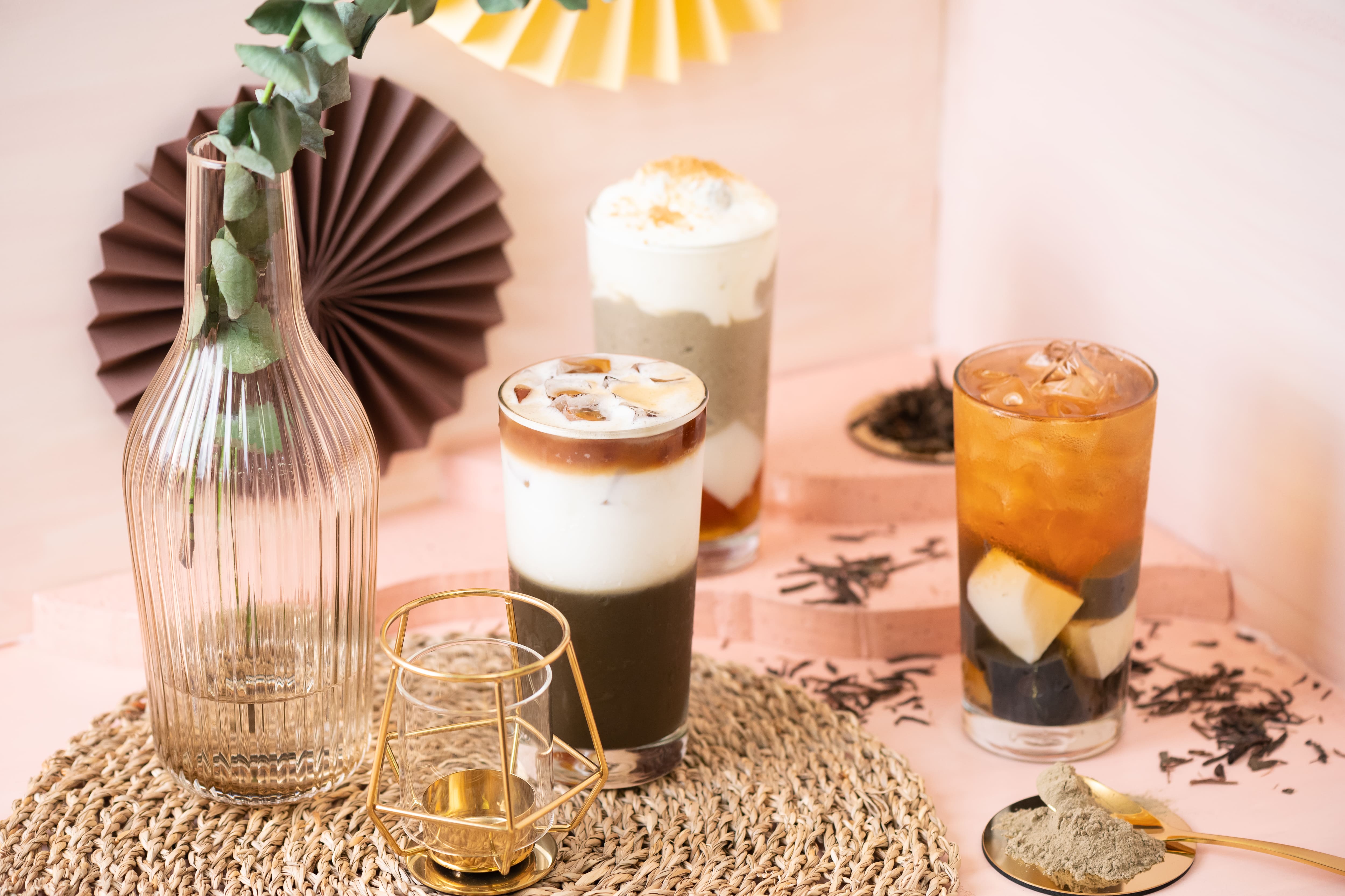 Hojicha, Modern Hand-Shaken Drink Style！